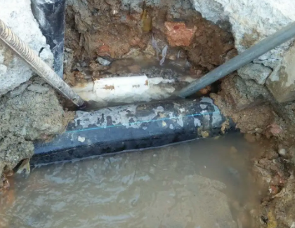 西陵测漏水之水管漏水
